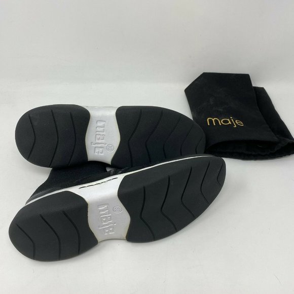 Maje Black Athletic Shoes - Picture 5 of 6